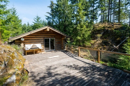 Backyard Photo of 360 Salal Road, Bowen Island, BC