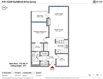 Outdoor Patio Photo of 310 15220 E Guildford Drive, Surrey, BC