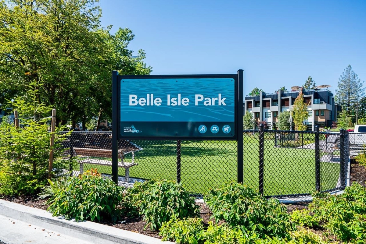 Aerial View of 103 2035 Glenaire Drive, North Vancouver, BC