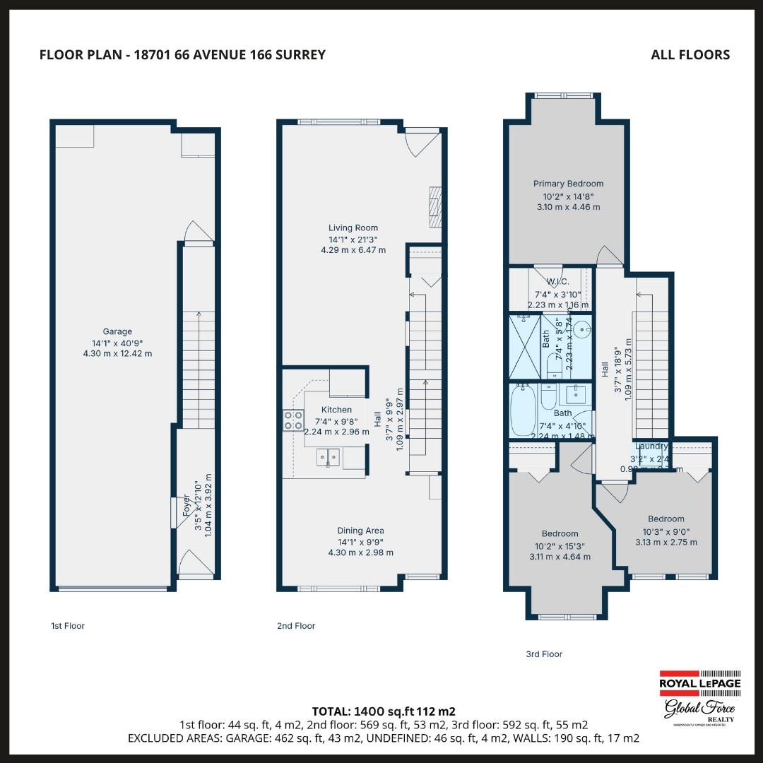 Staircase Photo of 166 18701 66 Avenue, Surrey, BC