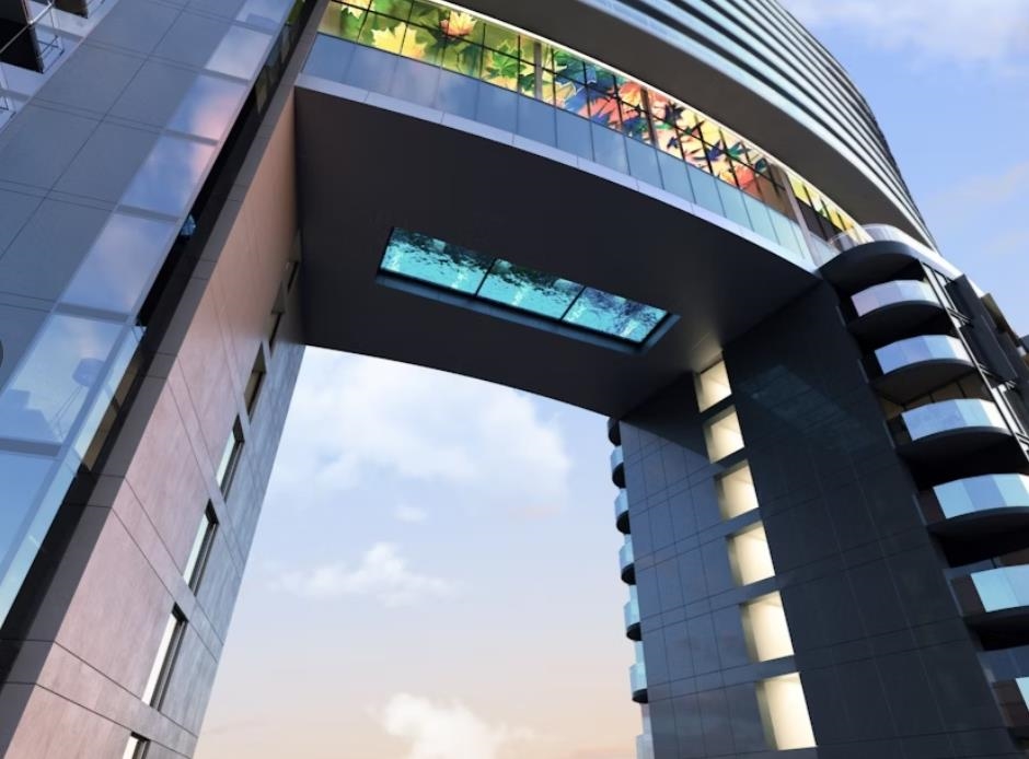 Exterior Rear Photo of 2812 89 Nelson Street, Vancouver, BC