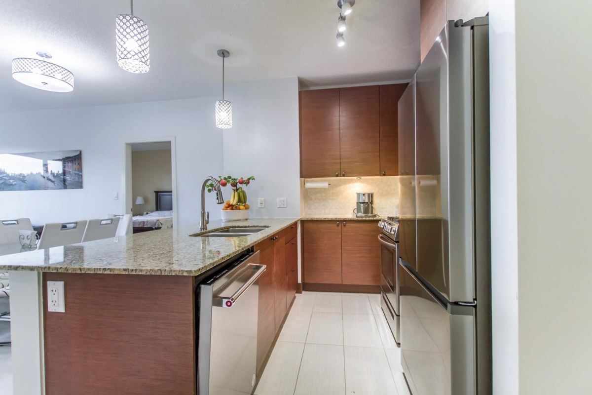 Primary Bedroom Photo of 1703 400 Capilano Road, Port Moody, BC