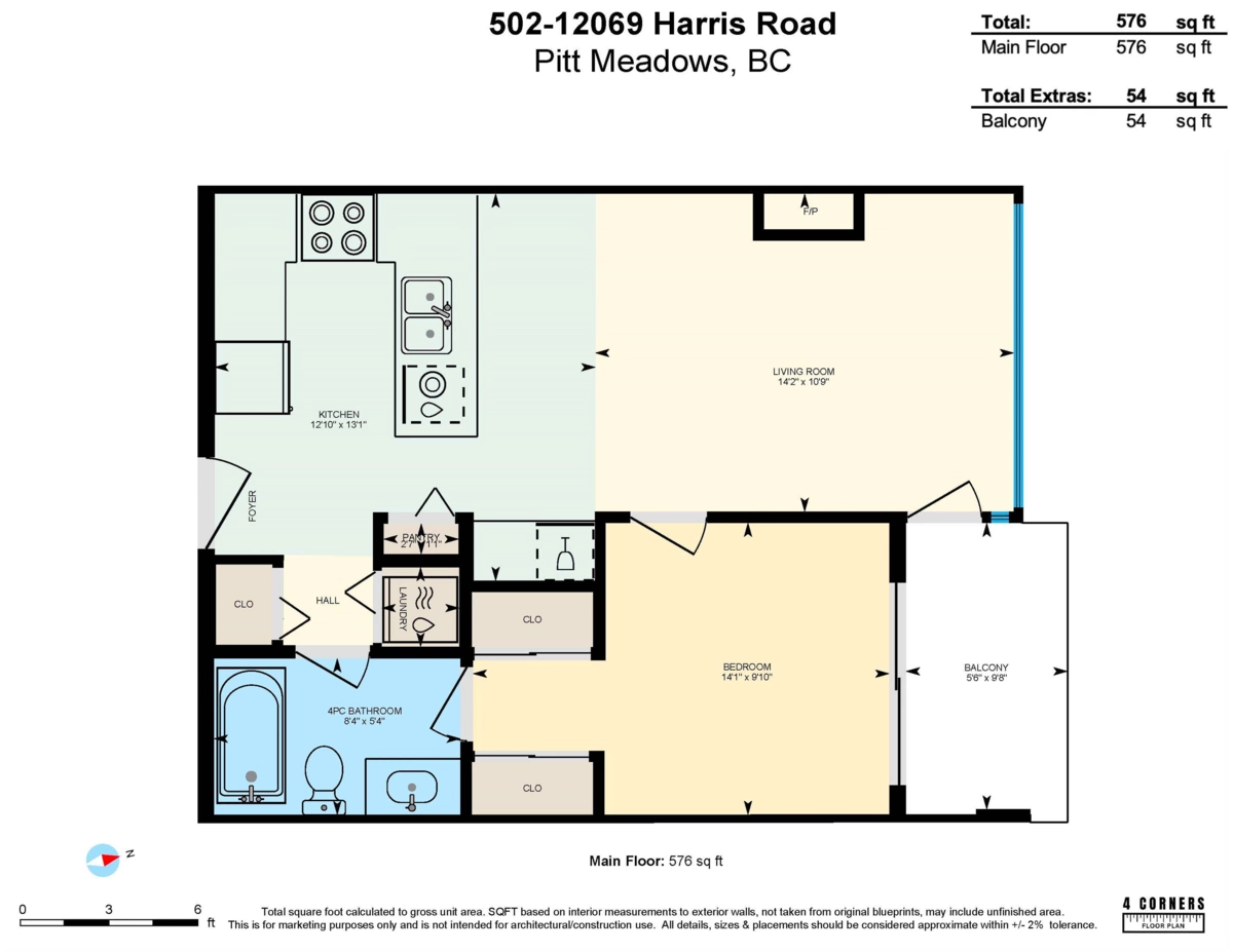 Front Yard Photo of 502 12069 Harris Road, Pitt Meadows, BC