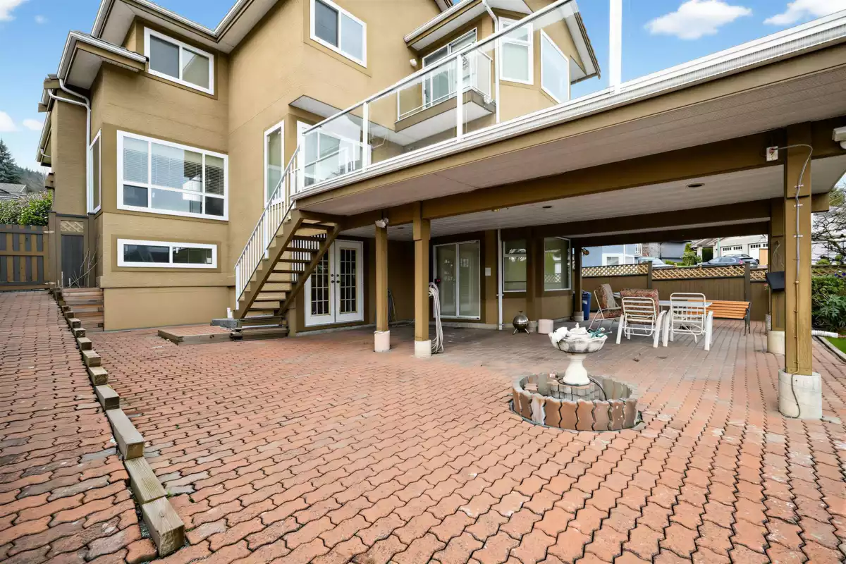 Aerial View of 2966 Blackbear Court, Coquitlam, BC