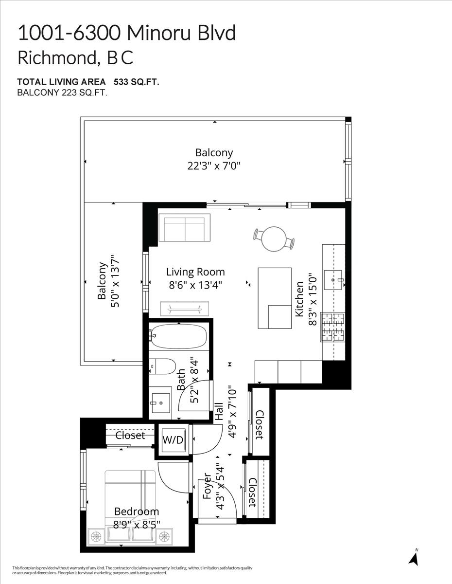 Laundry Room Photo of 1001 6300 Minoru Boulevard, Richmond, BC