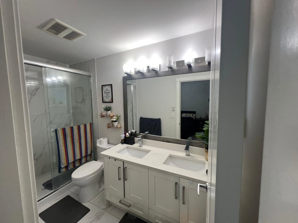 Basement Recreation Room Photo of 108 13898 64 Avenue, Surrey, BC