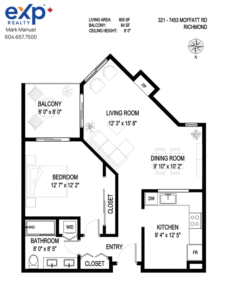 Garden / Landscaping Photo of 321 7453 Moffatt Road, Richmond, BC