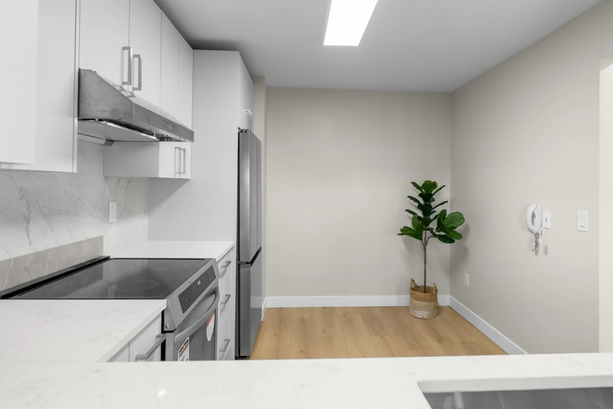 Kitchen Island Photo of 321 7453 Moffatt Road, Richmond, BC