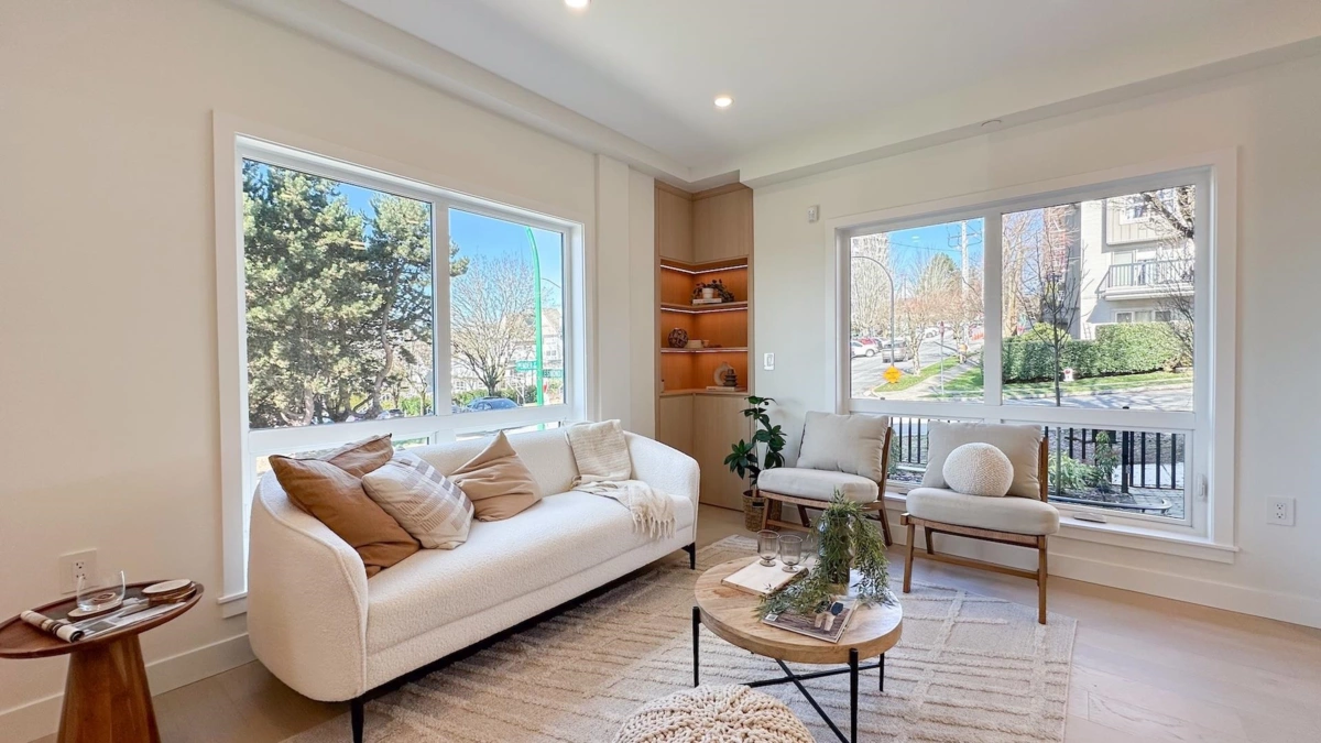 Bedroom 2 Photo of 2 3800 Pender Street, Burnaby, BC