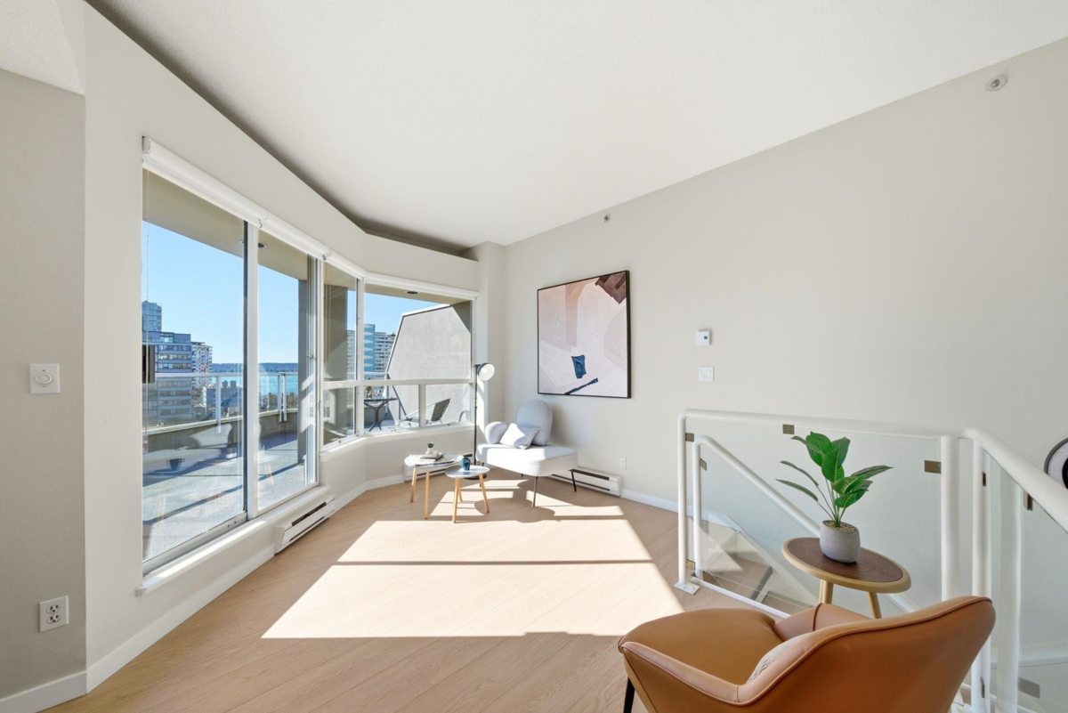 Bedroom 2 Photo of 702 1771 Nelson Street, Vancouver, BC