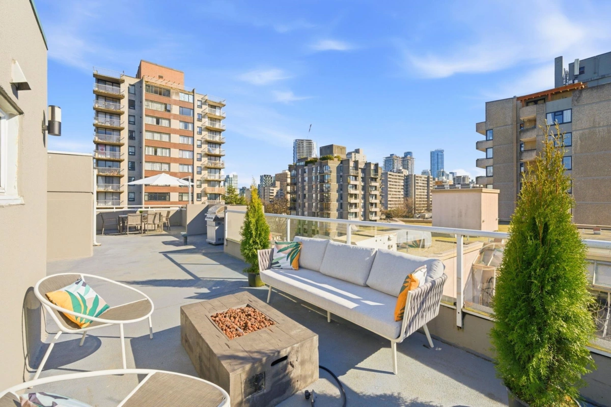 Bedroom 3 Photo of 702 1771 Nelson Street, Vancouver, BC