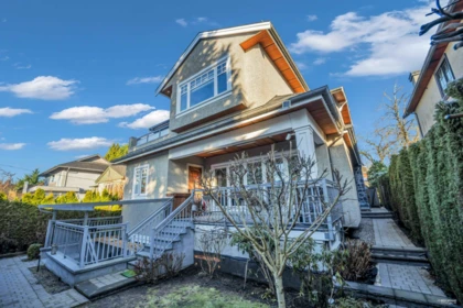 Aerial View of 3946 W 30th Avenue, Vancouver, BC