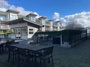 Aerial View of 209 1182 W 16th Street, North Vancouver, BC