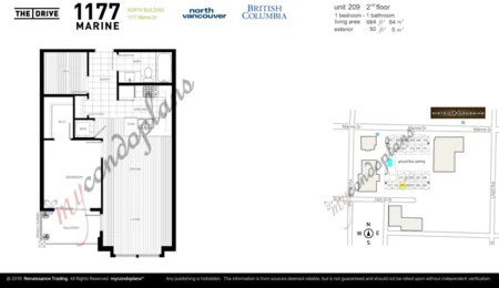 Loft / Bonus Room Photo of 209 1182 W 16th Street, North Vancouver, BC