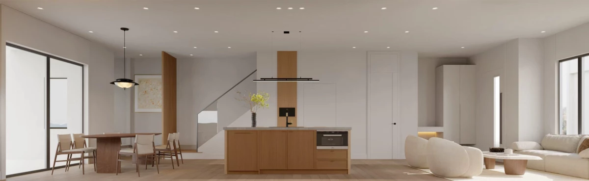 Dining Area Photo of 1 4730 Pandora Street, Burnaby, BC
