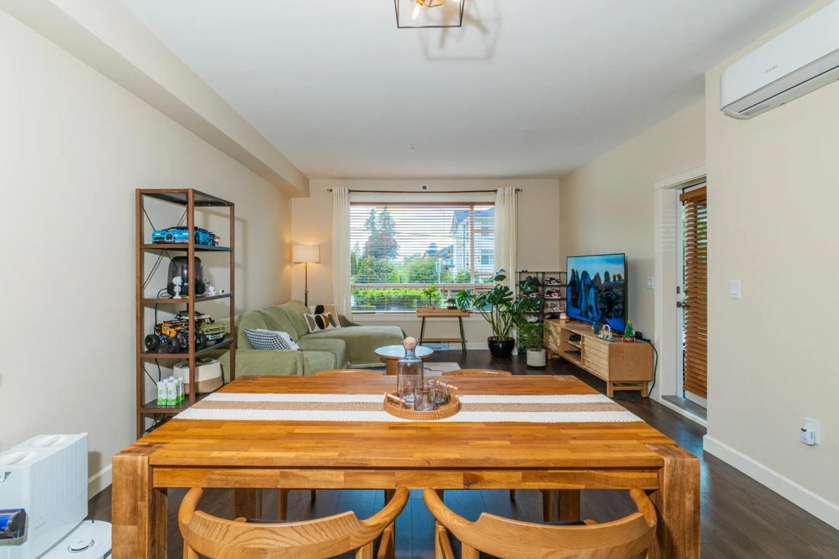 Living Room Photo of 103 14588 Mcdougall Drive, Surrey, BC