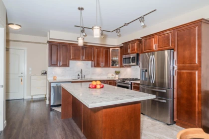Kitchen Island Photo of 103 14588 Mcdougall Drive, Surrey, BC