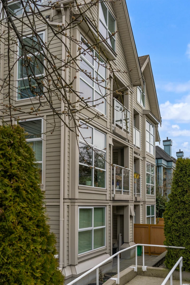 Exterior Rear Photo of 204 3168 Laurel Street, Vancouver, BC