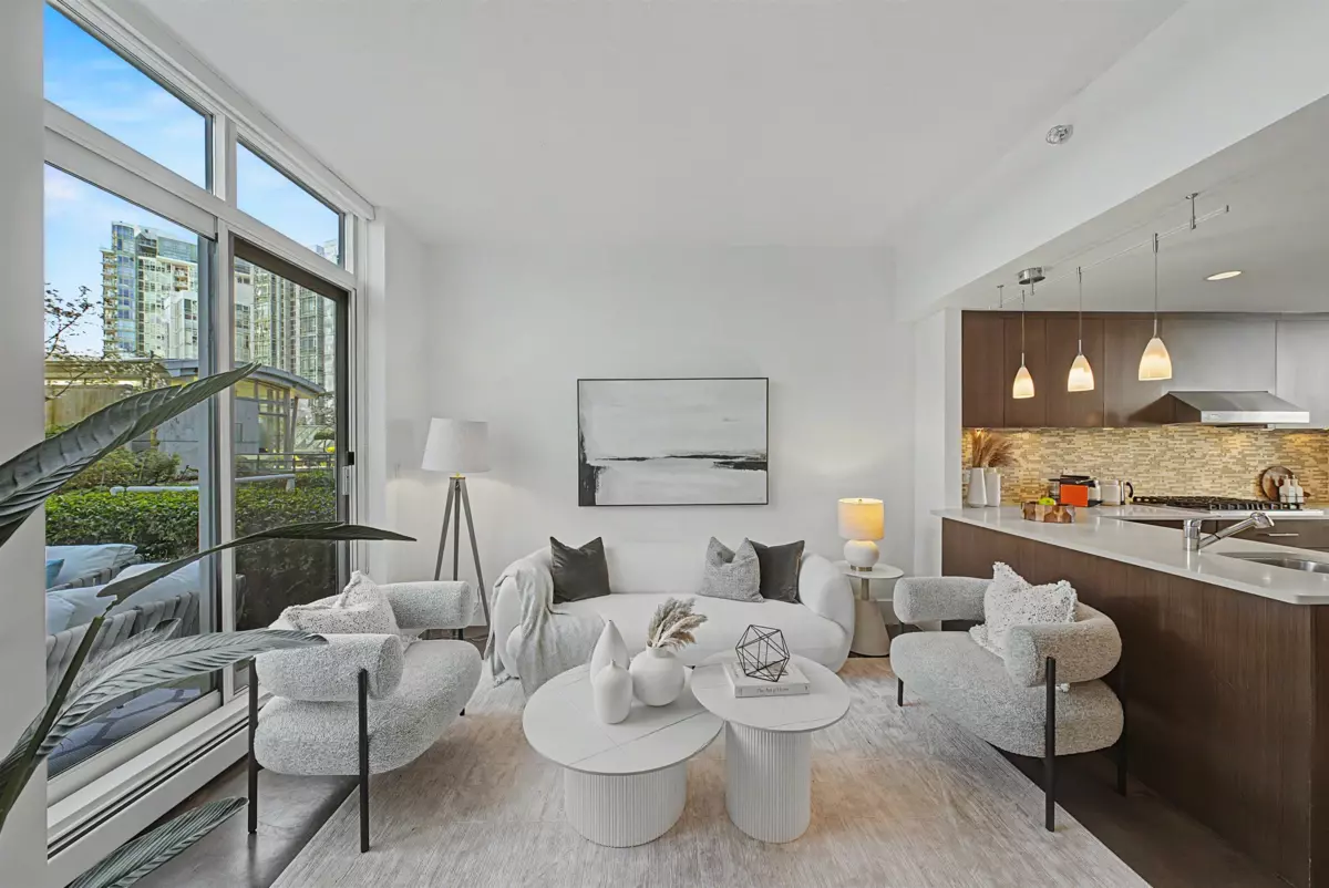 Family Room Photo of TH A 1199 Marinaside Crescent, Vancouver, BC