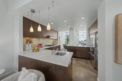 Breakfast Nook Photo of TH A 1199 Marinaside Crescent, Vancouver, BC