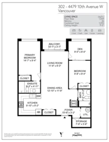 Hallway Photo of 302 4479 W 10th Avenue, Vancouver, BC