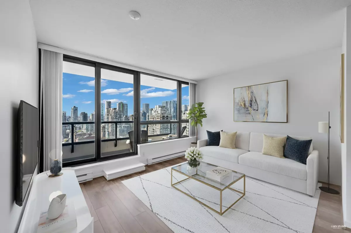 Living Room Photo of 2608 977 Mainland Street, Vancouver, BC