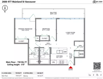 Playground / Recreational Area Near 2608 977 Mainland Street, Vancouver, BC