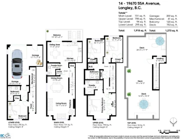Playground / Recreational Area Near 14 19670 55a Avenue, Langley, BC