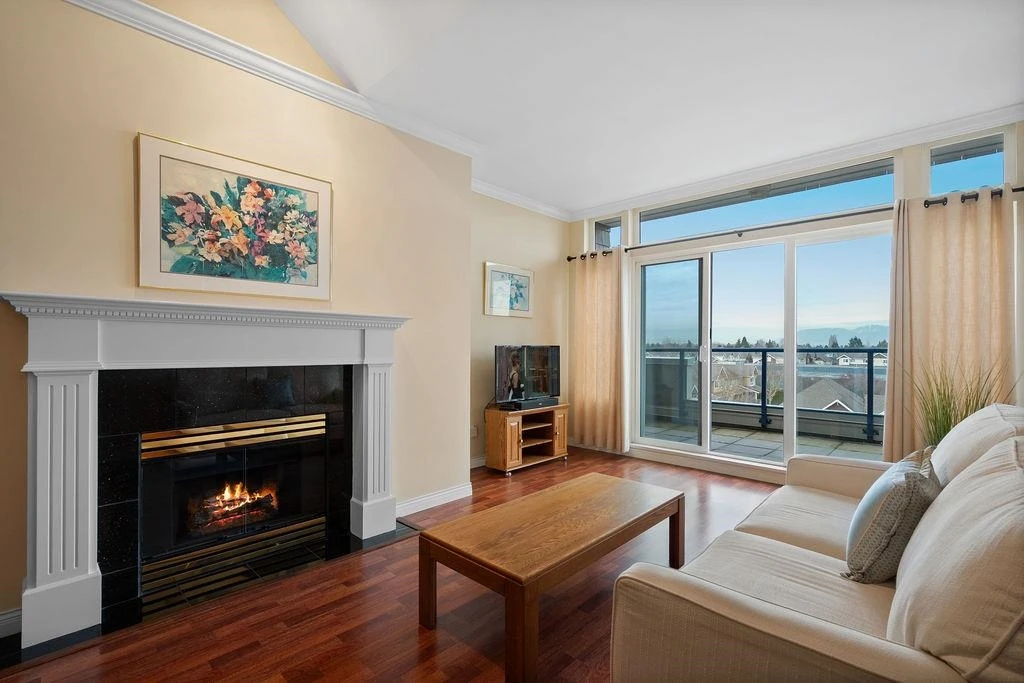 Living Room Photo of 407 5800 Andrews Road, Richmond, BC
