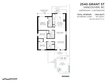 Playground / Recreational Area Near 2540 Grant Street, Vancouver, BC