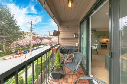 Outdoor Patio Photo of 304 1825 W 8th Avenue, Vancouver, BC