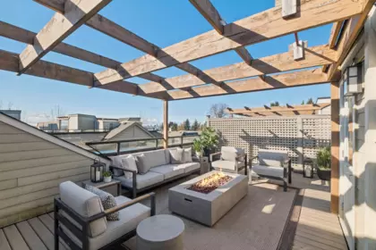 Outdoor Deck Photo of 1127 St. Andrews Avenue, North Vancouver, BC