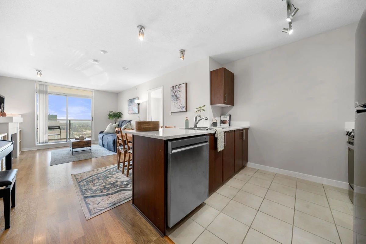 Living Room Photo of 2506 1178 Heffley Crescent, Coquitlam, BC