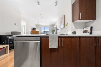 Kitchen Island Photo of 2506 1178 Heffley Crescent, Coquitlam, BC