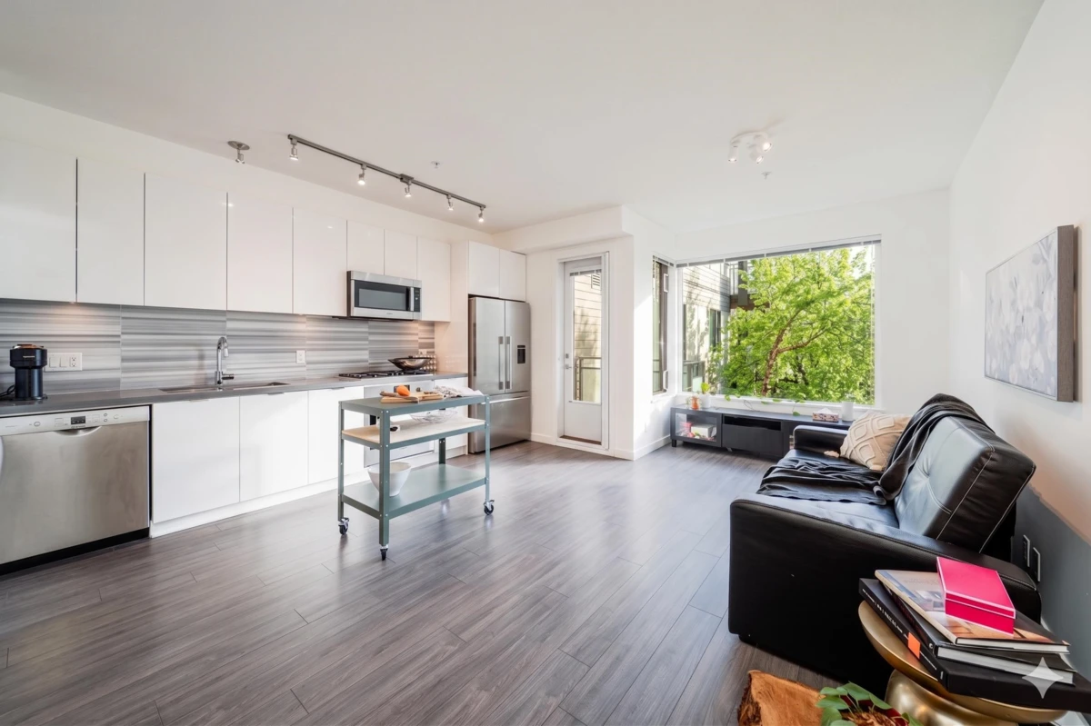 Dining Area Photo of 301 3138 Riverwalk Avenue, Vancouver, BC