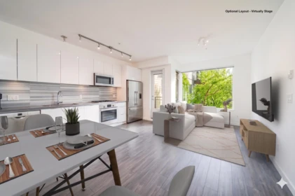 Kitchen Photo of 301 3138 Riverwalk Avenue, Vancouver, BC