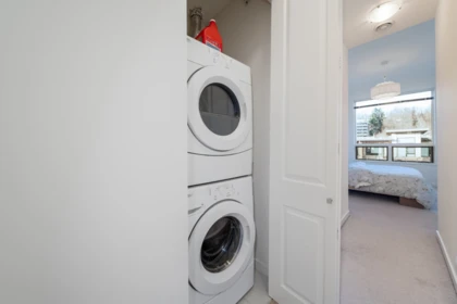 Laundry Room Photo of 301 3138 Riverwalk Avenue, Vancouver, BC