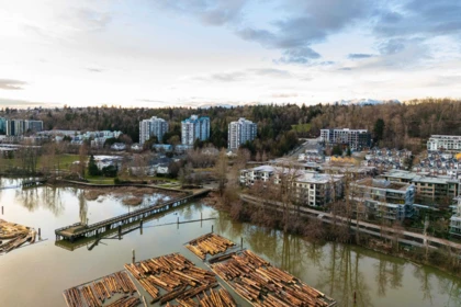 Outdoor Patio Photo of 301 3138 Riverwalk Avenue, Vancouver, BC