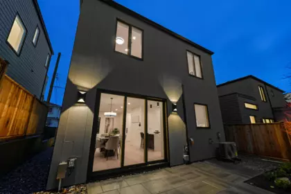 Aerial View of 3670 Fleming Street, Vancouver, BC