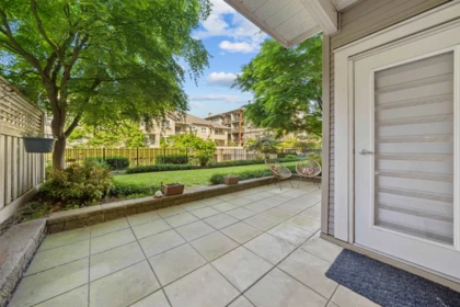 Outdoor Patio Photo of 116 2353 Marpole Avenue, Port Coquitlam, BC