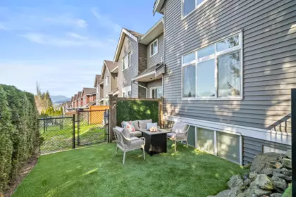 Backyard Photo of 12 46808 Hudson Road, Chilliwack, BC