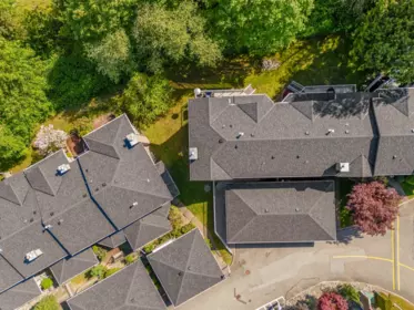 Aerial View of 175 1140 Castle Crescent, Port Coquitlam, BC
