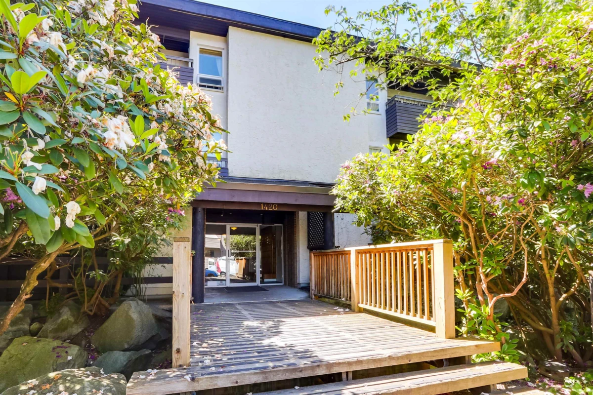 Exterior Rear Photo of 311 1420 E 8th Avenue, Vancouver, BC