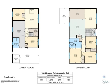 Aerial View of 1605 Logan Road, Agassiz, BC