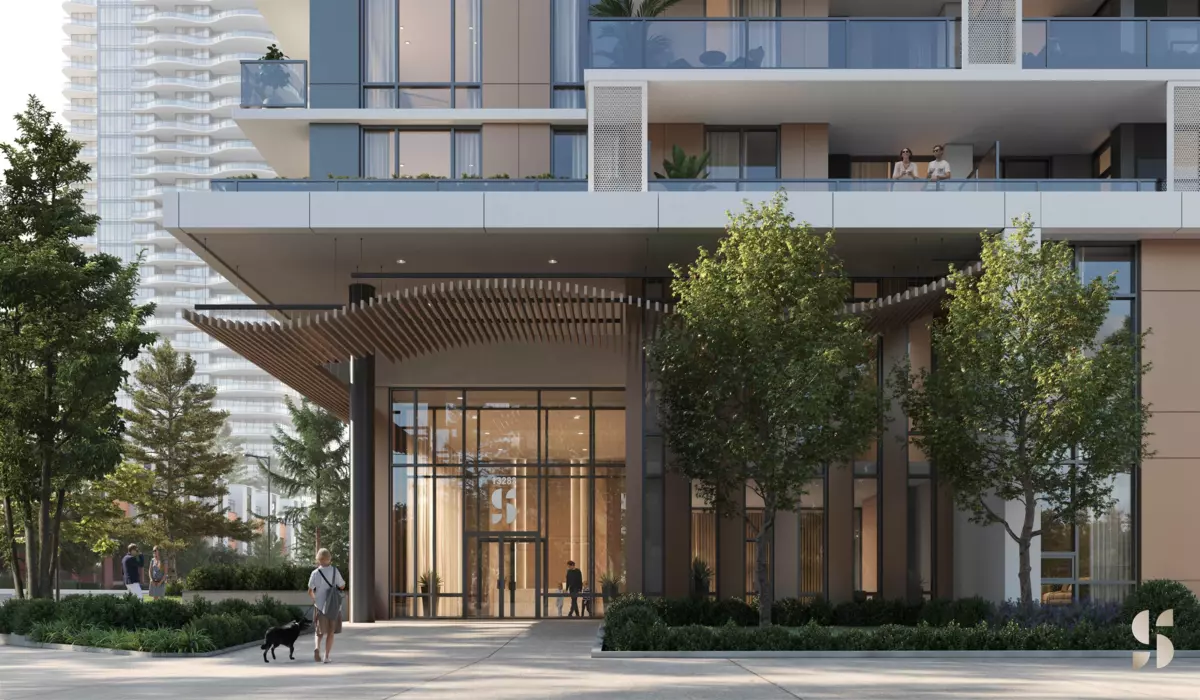 Exterior Rear Photo of 709 10375 133 Street, Surrey, BC