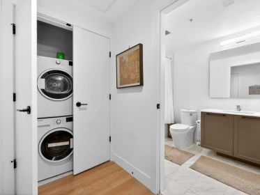 Powder Room Photo of 202 8750 University Crescent, Burnaby, BC
