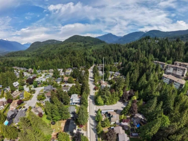 Aerial View of 40736 Perth Drive, Squamish, BC