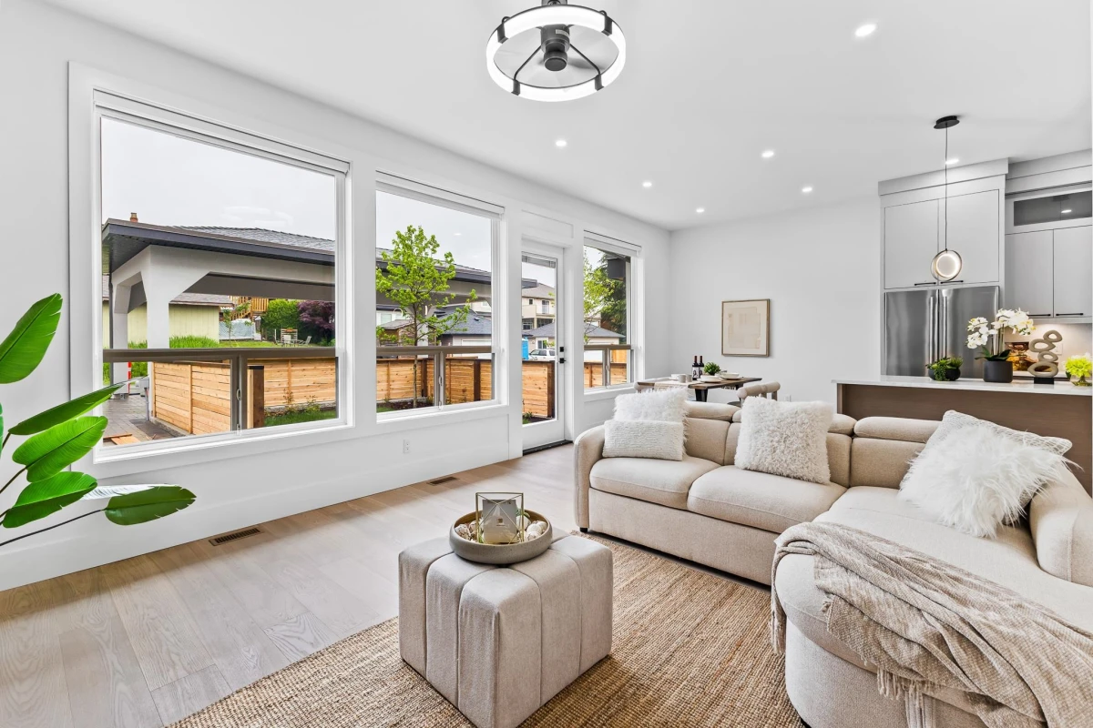 Living Room Photo of 103 1045 Quadling Avenue, Coquitlam, BC