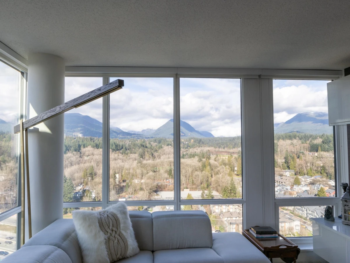 Family Room Photo of 2405 1550 Fern Street, North Vancouver, BC