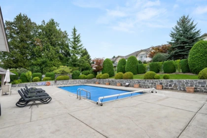 Aerial View of 43 9012 Walnut Grove Drive, Langley, BC